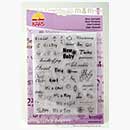 Clear Rubber Stamps - New Baby