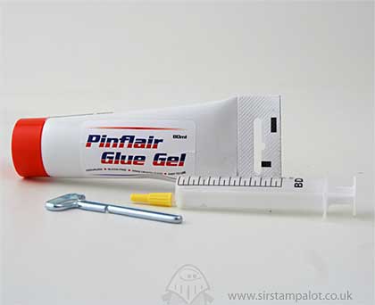 Pinflair Odourless Decoupage Glue Gel Kit (Dries Clear)