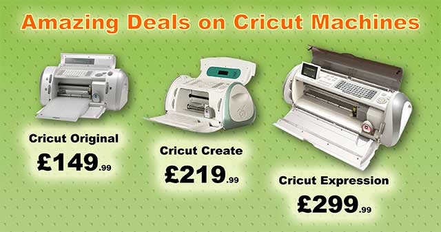 Great Deals on Cricut Machines at Sir Stampalot
