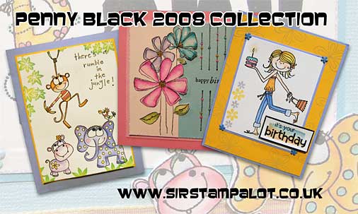 View the new Winnie the new 2008 Penny Black rubber stamps