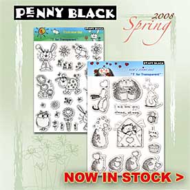 View the new Penny Black rubber stamp collection at Sir Stampalot