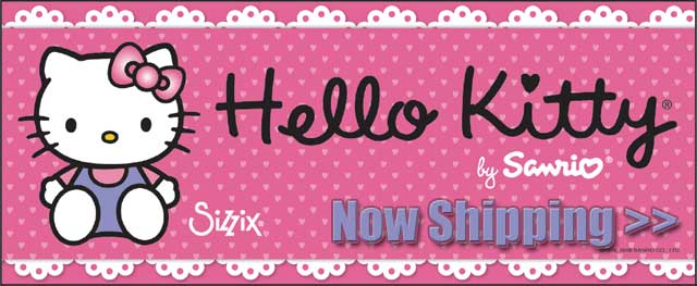 Hello Kitty Sizzix Dies now available