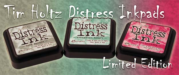 The Tim Holtz Limited Winter 2011 Distress Inkpad Set
