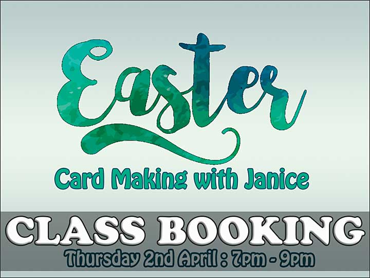 Instore Easter Cards with Janice