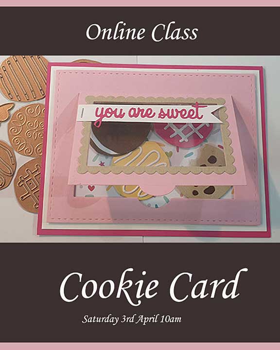 Online Card Class - Cookie Card