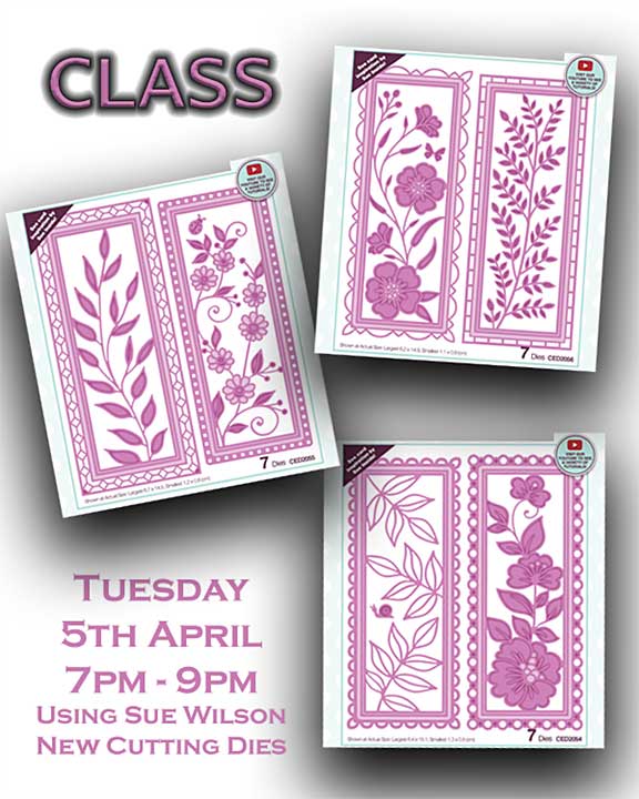Instore Class with Kim Raygate (Tuesday 5th April)