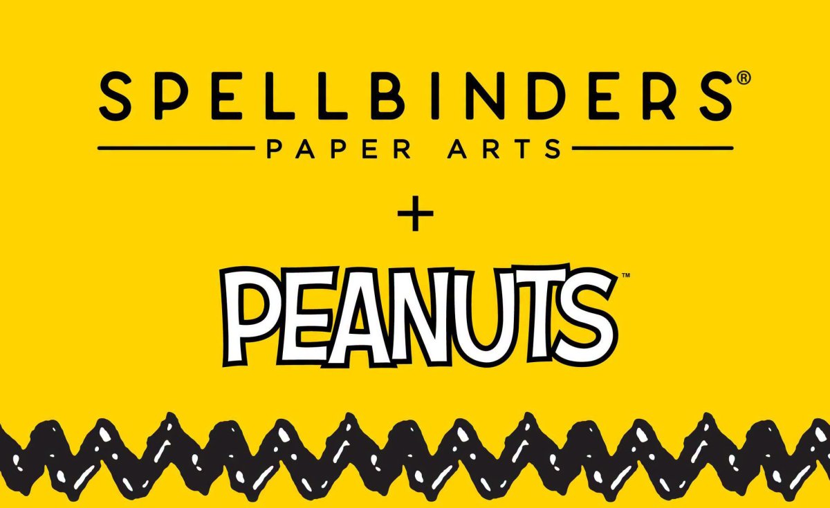 Spellbinders + Peanuts - Available from Sir Stampalot this December