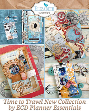 Elizabeth Craft - Time to Travel Planner Collection